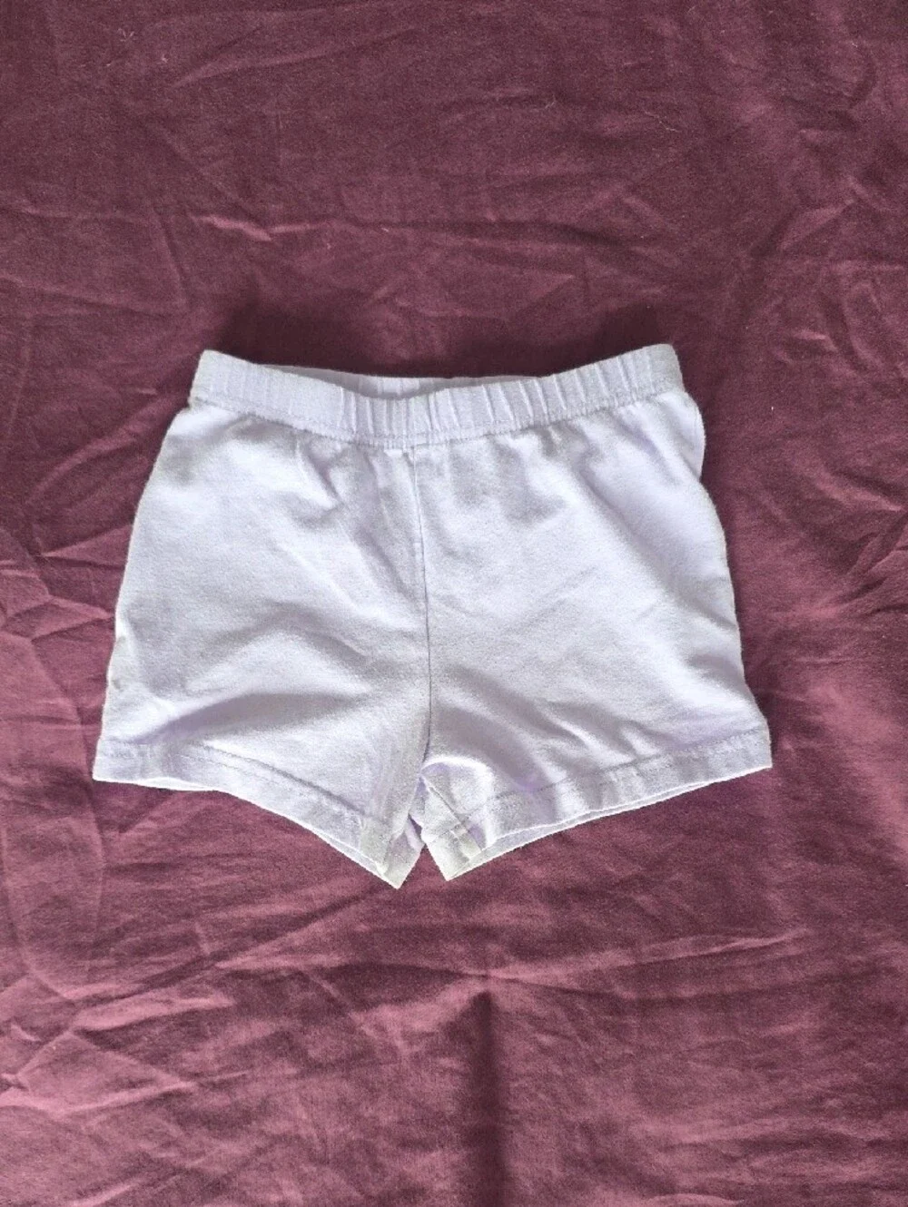 Carter's Girls 4-Pack Cotton Stretch Shorts — Pink, Mint, Lavender, Gray